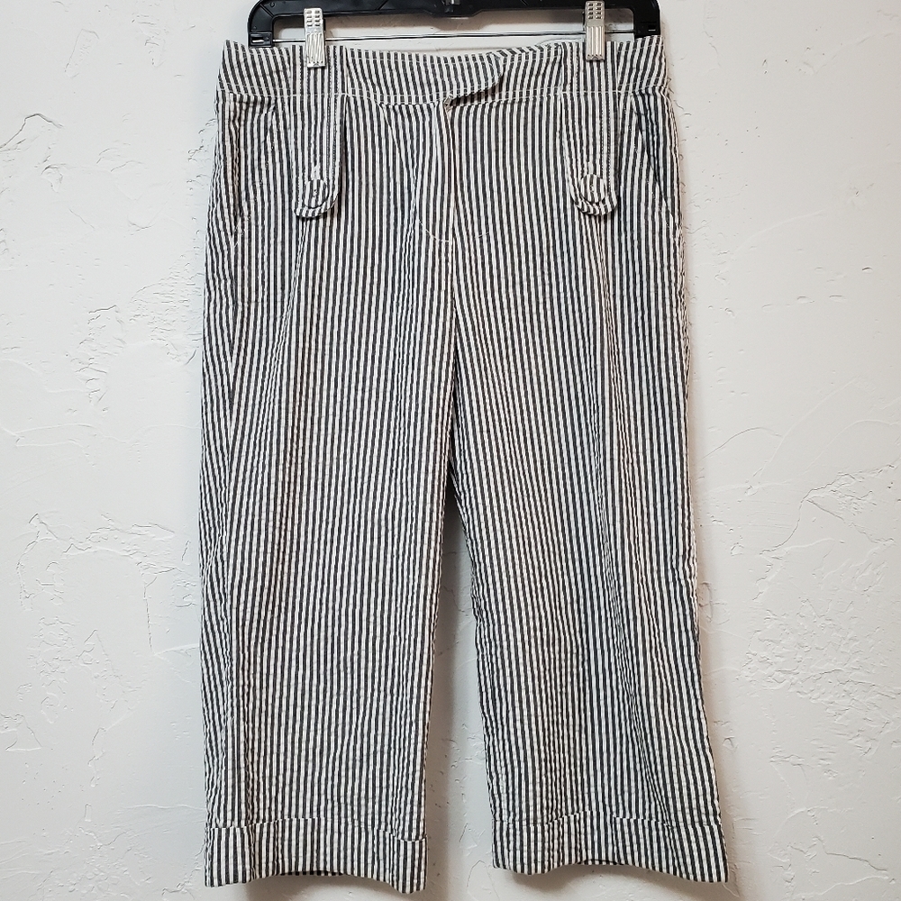 Sandro Sports Wear Stripe Pants Women Sz 6